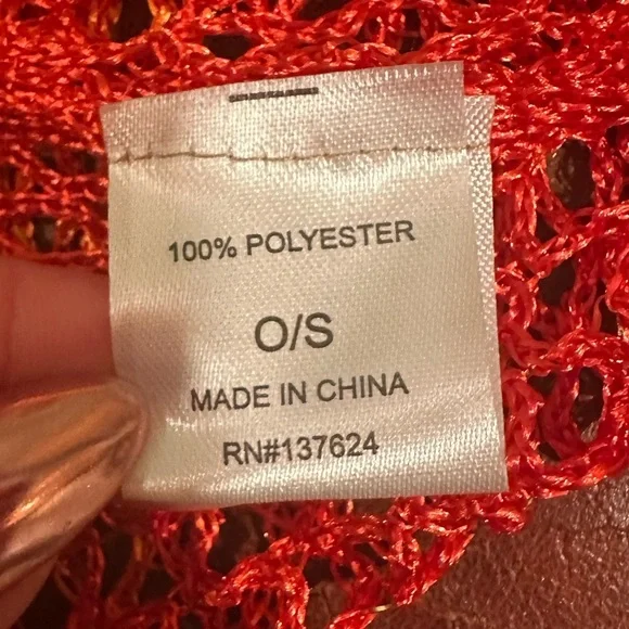 Boho Sunset Ombre Mesh Maxi Kimono Cover-Up Fringe Festival Beach Party O/S - Picture 11 of 11